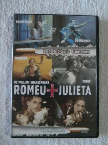 Dvd Romeu e Julieta Original e Impecável (Leonardo Dicaprio e Claire Danes).