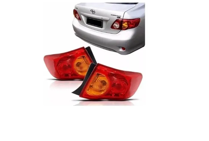 Par Lanterna Traseira Toyota Corolla 2009 2010 2011 Canto 