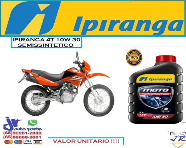 Oleo Ipiranga Moto 4T 10W30 Bros 2006