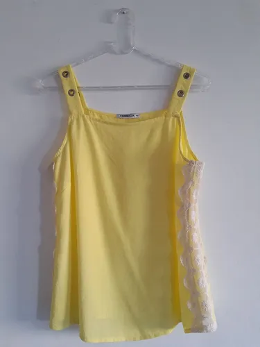 Blusa feminina amarela