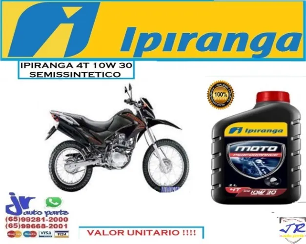 Oleo Ipiranga Moto 4T 10W30 Bros 2010