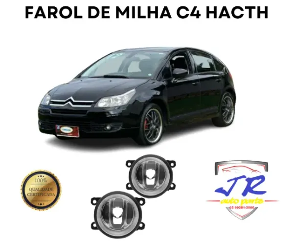 Par Farol Milha Neblina C4 Hatch 2012