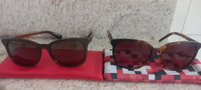 2 oculos chilibeans originais!