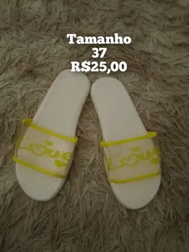 Sandália feminina tamanho 37