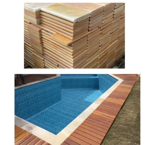 Borda de Piscina em Pedra Legítima São Tomé