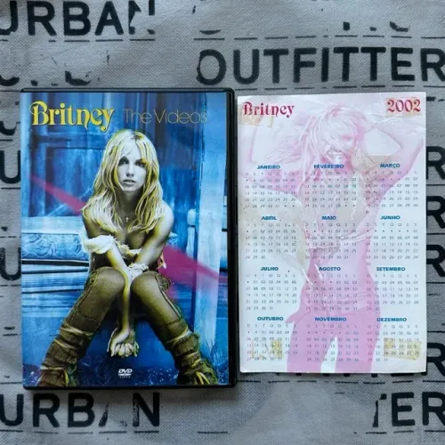 DVD Britney Spears - Britney: The Videos Com Calendário
