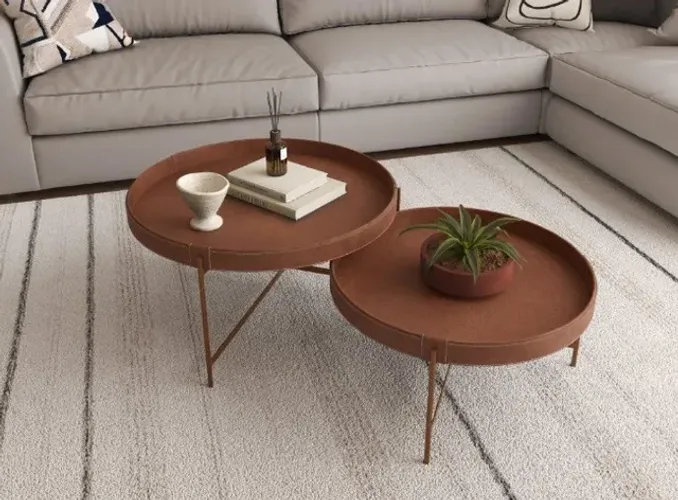 Conjunto de Mesas Decorativo! Frete e Montagem Grátis.