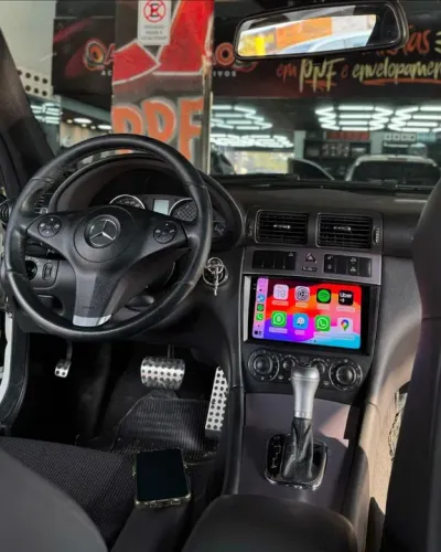 Multimídia Mercedes 9 polegadas c200