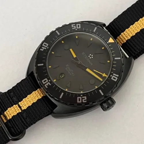 Relógio Eterna Super Kontiki Automático 45mm Safira Diver 200m