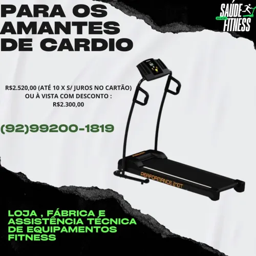 Esteira loja fábrica e assistência