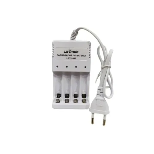 Carregador de Pilhas Lehmox LEY-2043 AAA/AA - WZetta