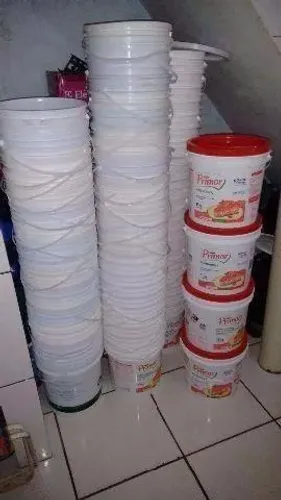 Baldes de Margarina 15Kg vazios com tampa