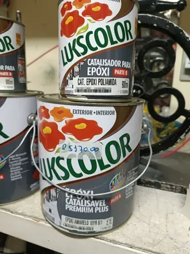 Tinta Epóxi Lukscolor com catalisador 