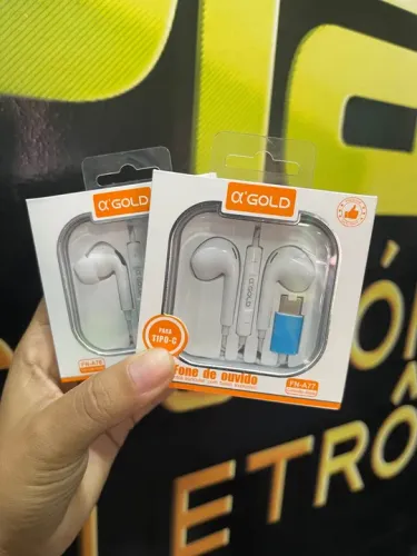 Fone de Ouvido Agold para TIPO-C FN-A77