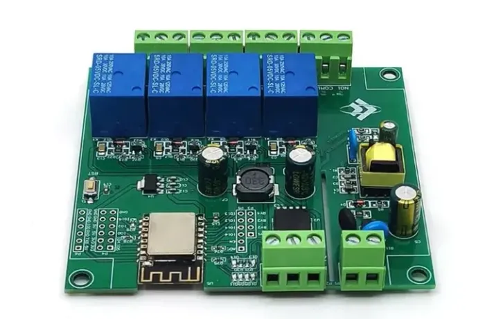 Sonnof EWeLink Módulo de Relé WiFi ESP8266 4 Canais ESP-12F  AC DC 5V 7-28V 5-80 COD-AM582
