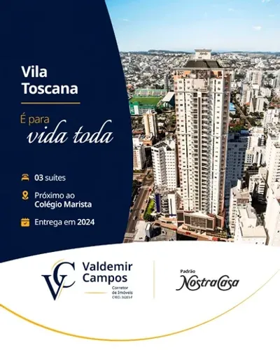 03 suítes, pertinho do colégio Marista e Arena Condá