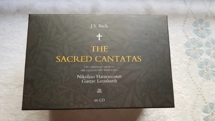 Box Bach - The Sacred Cantatas - 60 CDs (Harnoncourt e Leonhardt) importado