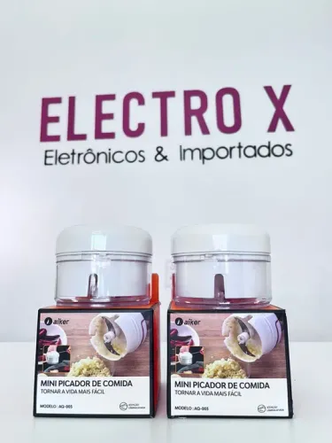 Mini triturador de alimentos manual