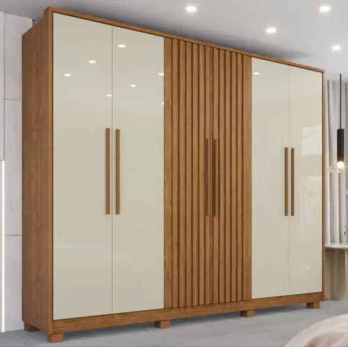 Guarda-Roupa Moderno e Espaçoso casal 100%