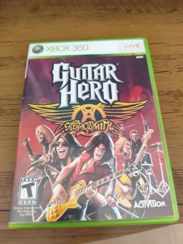 Jogo Guitar Hero Aerosmith Xbox 360