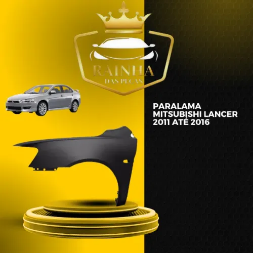Paralama Mitsubishi Lancer 2011 até 2016