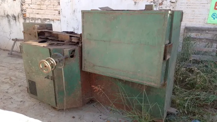 Máquina Industrial para limpar cana de açúcar 4 escovas