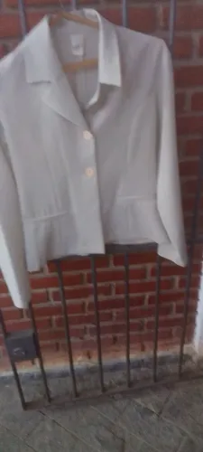 Casaco branco feminino