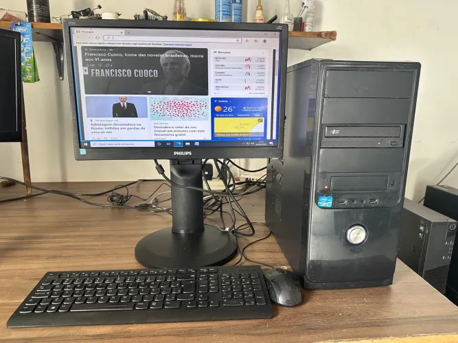 Computador Completo i3 top com ssd loja fisica garantia e entrega 
