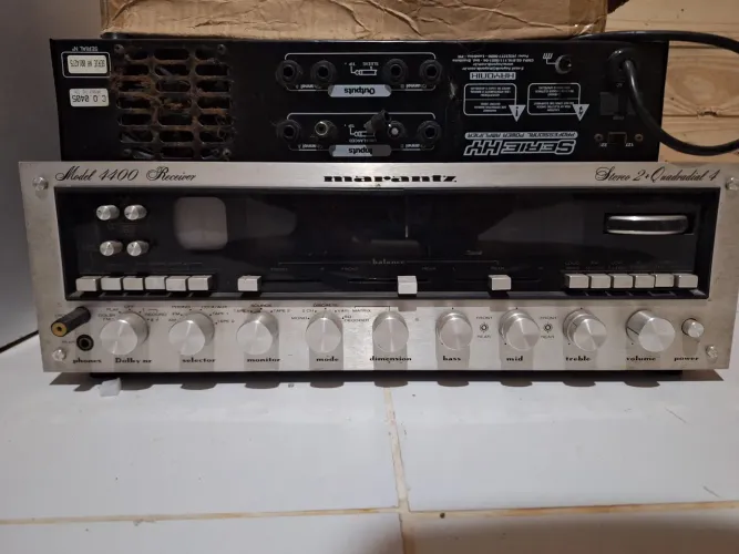Amplificador Vintage Marantz 4400 raridade faço em até 10x no cartão
