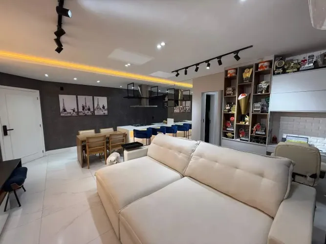 Apartamento Ampliado no Acqua play Santos