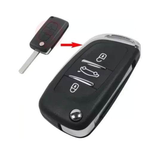 Chave Canivete novo modelo para Carro Peugeot 207 208 308 408