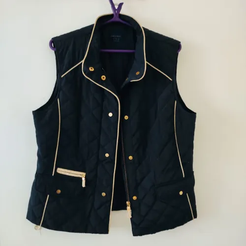 Colete Zara Basic Matelassê Feminino