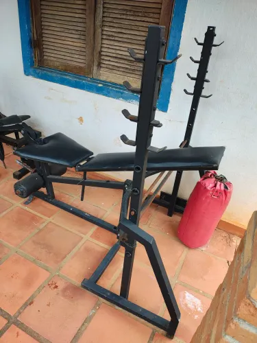 Equipamento academia musculação multi exercícios 