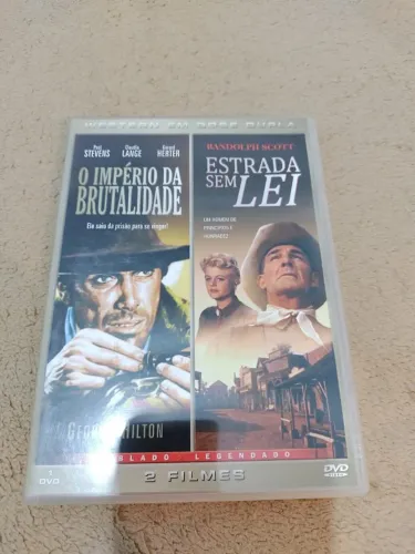 DVD Duplo - o Império da Brutalidade / Estrada sem Lei