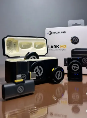 Microfone Hollyland Lark M2 Original Combo completo O queridinho dos influences