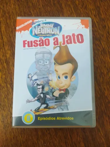 Jimmy Neutron Fusão A Jato - Filme Dvd