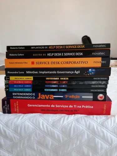 Livros da área de TI (Informática)