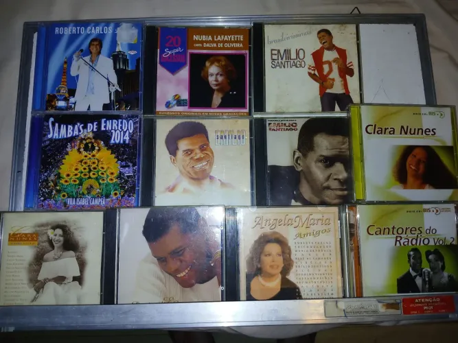 Coleção/kit de CDs de Música Brasileira - MPB e samba (leia descrição)