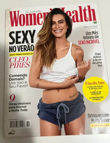 Revista Women's Health - Dezembro 2016 - Capa Cléo Pires