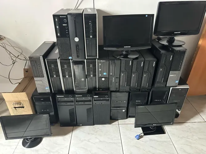 I5 i3 apartir 599,00 cada cpu monitor a parte loja com garantia 