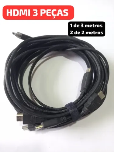 Cabo HDMI 2  e 3 metros 