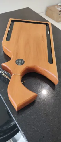 Tábuas para churrasco de madeira em resina