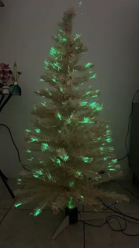 Árvore de Natal com fibra ótima 
