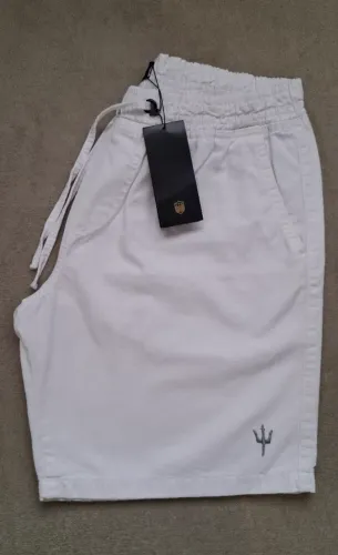 Short sarja Osklen linha premium tam. M/40 ( Branco).