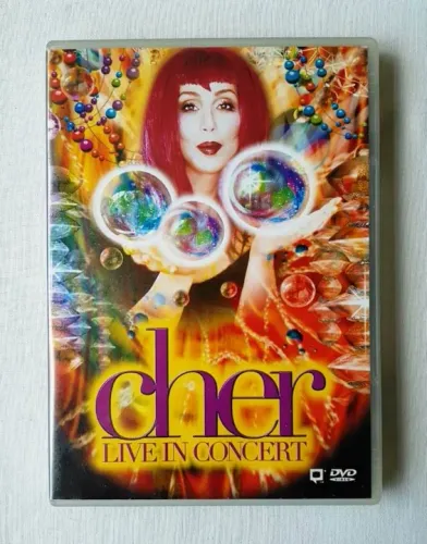 Cher - Live in Concert - DVD Música - Original - 1999 - Usado