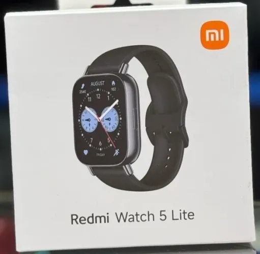 Smartwatch Xiaomi Redmi Watch 5 Lite 1.96 Preto Desenho da pulseira Milanese