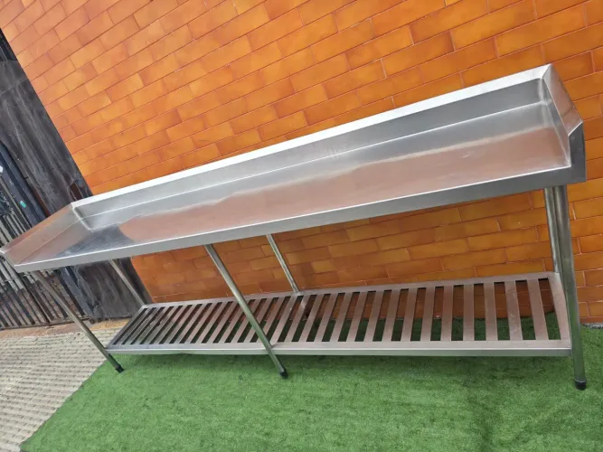 Mesa industrial inox 304 