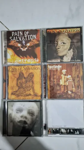 CDs Pain of Salvation - Lote com 6 álbuns