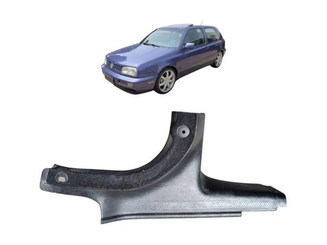 Moldura Soleira Banco Traseiro Direito Golf Mk3 1995/2000 Preto
