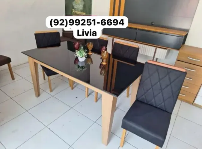 mesa de jantar 6 lugares black Friday